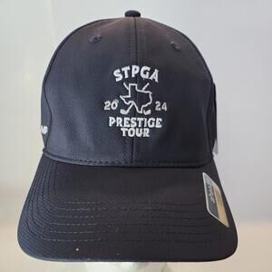 STPG PRESTIGE TOUR Golf 2024 Hat (Navy, Adjustable) Tour Champ Golf Cap NEW